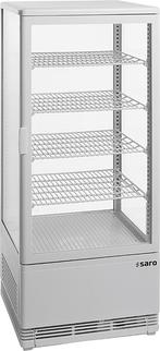 SARO Koelvitrine - SC 100 wit, Verzenden, Nieuw in verpakking, Koelen en Vriezen