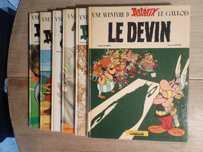 Astérix - 6x C - EO/Ré - 6 Album - 1967/1973, Boeken, Stripboeken