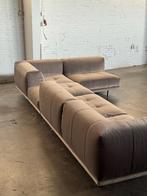 Linteloo Desire Modulaire Bank | Taupe (Z.G.A.N.), Huis en Inrichting, Bank Hoekbank, 300 cm of meer, Ophalen of Verzenden, Zo goed als nieuw