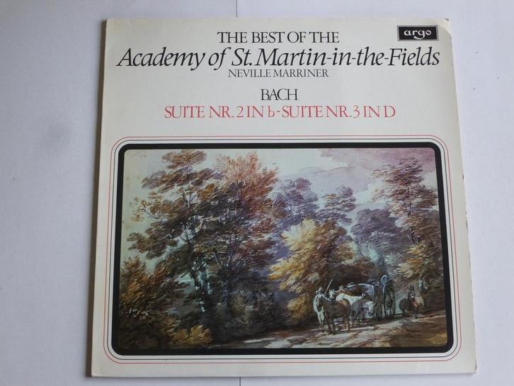 Bach - Suite nr.2, 3 / Academy of St. Martin in the Fields (, Cd's en Dvd's, Vinyl | Klassiek, Zo goed als nieuw, Verzenden