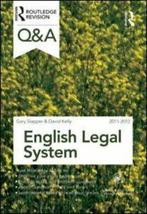 Questions and answers: Q&A English legal system 2011-2012 by, Gelezen, Gary Slapper, David Kelly, Verzenden