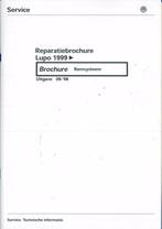 1999 Volkswagen Lupo Reparatiebrochure remsysteem, Verzenden