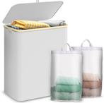 Lugia Wasmand 2 Waszakken 141L - Natuurlijk Bamboe - Wasmand, Ophalen of Verzenden, Nieuw