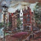 3D art metaalschilderij Amsterdam, Ophalen of Verzenden, Nieuw