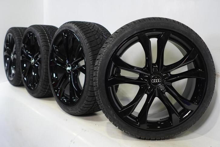 Audi A8 D3 4E 20 inch velgen Dunlop Winterbanden Nieuw Origi, Auto-onderdelen, Banden en Velgen, Velg(en), Gebruikt, 20 inch, Winterbanden