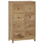 Ladekast Teakhout 55cm | Retourdeal | 45% Korting, 5 laden of meer, Vintage, Nieuw, Minder dan 100 cm