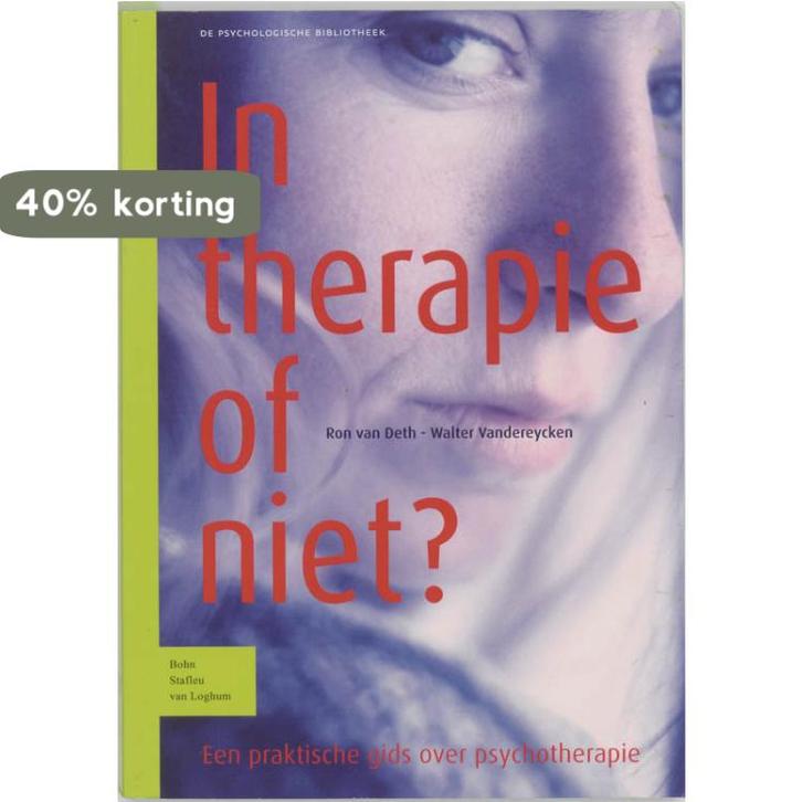In therapie of niet ? 9789031343898 W. Vandereycken, Boeken, Psychologie, Gelezen, Verzenden