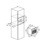 Boretti FI601LEGNO Maggiore inbouwoven, Witgoed en Apparatuur, Ovens, Ophalen of Verzenden, Nieuw