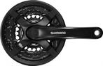 Shimano Crankstel Tourney Fc-ty501 Cg 175 Mm 28-38-48t Zwart, Ophalen of Verzenden, Zo goed als nieuw