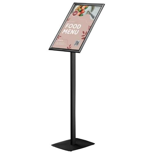 Menustandaard | Zwart | Kliklijst (A3) | Kantelbaar |, Zakelijke goederen, Horeca | Keukenapparatuur, Nieuw in verpakking, Verzenden