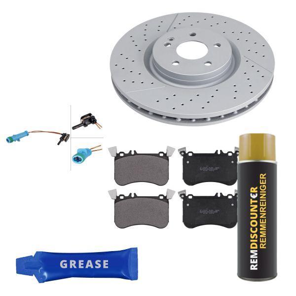 Voordeelset Remschijven + Remblokken MERCEDES GLA-KLASSE AMG, Auto-onderdelen, Klein materiaal, Nieuw, Verzenden