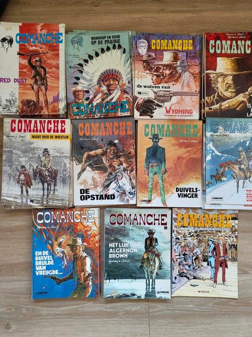 Comanche stripboeken - Hermann, Greg - Comanche strips -, Boeken, Stripboeken, Gelezen, Complete serie of reeks, Verzenden