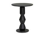 Bijzettafel Brunello GeoBalance rond 50cm - zwart | Tower, Huis en Inrichting, Tafels | Bijzettafels, Ophalen of Verzenden, Nieuw