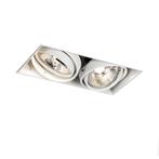 Inbouwspot wit GU10 AR70 trimless 2-lichts - Oneon, Nieuw, Overige materialen, Modern