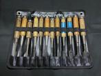 Tataki Oire Nomi / Bench Chisels Standard set of 12w/Roll