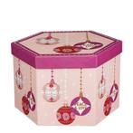 Cadeau Set Kerstballen Peace & Love - 14 Stuks - Ø8 cm - Onb, Diversen, Kerst, Verzenden, Nieuw
