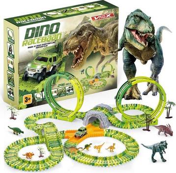 2dekans | Vertrex 260-delige Dinosaurus Racebaan XXL - Dino beschikbaar voor biedingen
