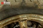 Online veiling: Michelin 4x smalle wielen met 2x velgplaat