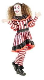 Bloederig clown kostuum meisje, Hobby en Vrije tijd, Feestartikelen, Verzenden, Nieuw, Feestartikel