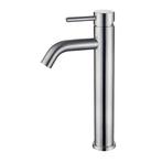 Wastafelkraan Hoog BWS Dyer Met Coldstart 304 RVS, Doe-het-zelf en Verbouw, Sanitair, Ophalen of Verzenden, Nieuw, Kraan