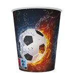 Daisy - Papieren bekers - Football on Fire & Water, Nieuw