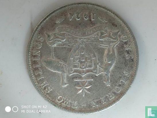 Australië 1 florin 1924, Postzegels en Munten, Munten | Oceanië, Losse munt, Goud, Zilver, Verzenden