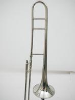 Trombone Bb Courtois Revelation Breveté smalle stift, Ophalen of Verzenden, Gebruikt, Tenor, Met koffer