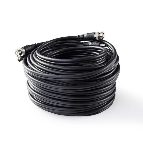 Coax en voeding combikabel 20 mtr, Audio, Tv en Foto, Videobewaking, Nieuw, Ophalen of Verzenden