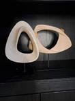 Simla Ornament Mat Zwart/Beige - Hars/Steen - Woonaccessoire