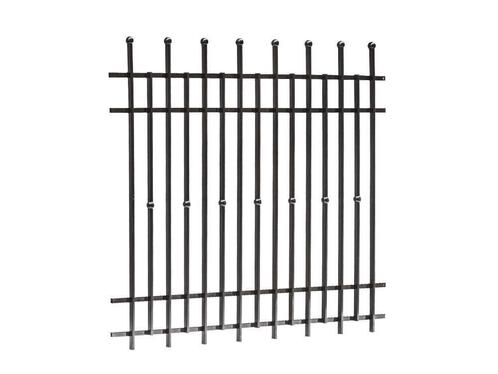 Sierhekwerk Aurora 2 Meter Breed Zwart, Tuin en Terras, Schuttingen, Minder dan 3 meter, Nieuw, IJzer, 1 tot 2 meter, Verzenden
