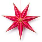 Papieren kerstster | Mica Decorations | Ø 60 cm (Rood), Diversen, Kerst, Verzenden, Nieuw