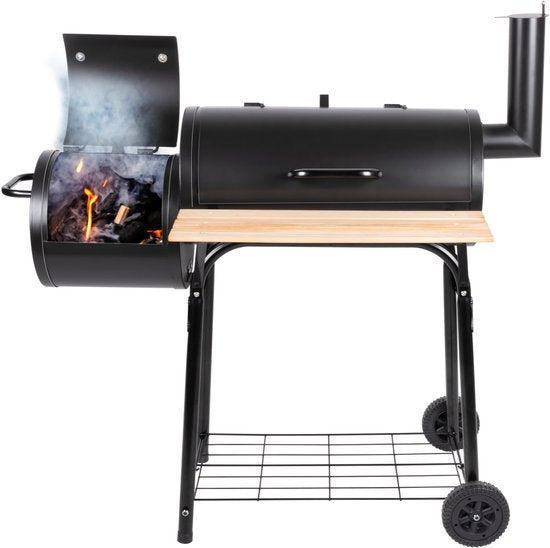 2dekans | alpina Smokerbarbecue - BBQ Smoker - met Aparte, Doe-het-zelf en Verbouw, Verf, Beits en Lak, Zwart, Zo goed als nieuw