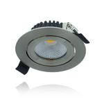 LED inbouwspot Varda Zilver 5W 420lm 60º 2700K IP44 | zaa.., Ophalen of Verzenden, Nieuw