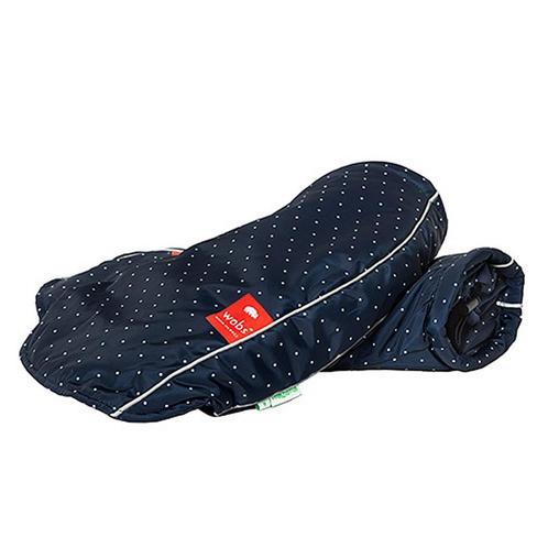 WOBS handmoffen handwarmers Polka Dots Navy, Fietsen en Brommers, Fietsaccessoires | Overige Fietsaccessoires, Nieuw, Verzenden