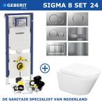 Geberit Sigma 8 (UP720) Toiletset set24 Wiesbaden Vesta, Doe-het-zelf en Verbouw, Sanitair, Ophalen of Verzenden, Nieuw, Overige typen