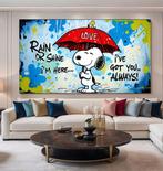 LuisonArt - Snoopy: Amore Sotto la Pioggia - AI - XXL, Antiek en Kunst