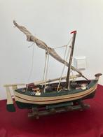 Maritieme objecten - vissersschip KK-511882 - Hout, Katoen-