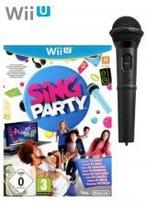 MarioWiiU.nl: Sing Party and Microfoon - iDEAL!, Spelcomputers en Games, Ophalen of Verzenden, Zo goed als nieuw