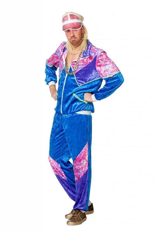 Joggingpak heren 80s, Kleding | Heren, Carnavalskleding en Feestkleding, Nieuw, Ophalen of Verzenden