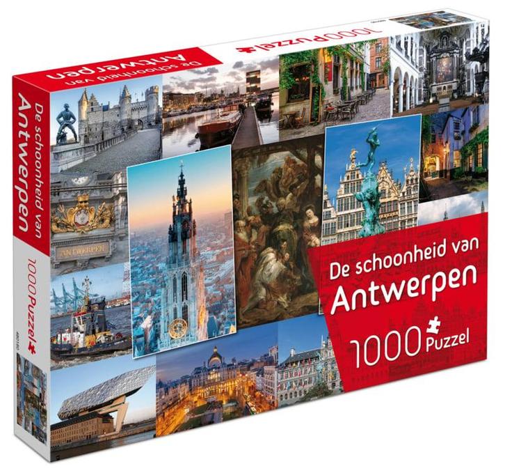 De schoonheid van Antwerpen 1000 stukjes (Steden, Puzzels), Hobby en Vrije tijd, Denksport en Puzzels, Overige typen, Nieuw, Ophalen of Verzenden