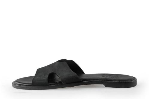 Nelson Slippers in maat 38 Zwart | 10% extra korting, Kleding | Dames, Schoenen, Zwart, Zo goed als nieuw, Slippers, Verzenden