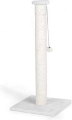 Beeztees Serpa XL Krabpaal - Wit - 40x40x90 cm, Ophalen of Verzenden, Nieuw