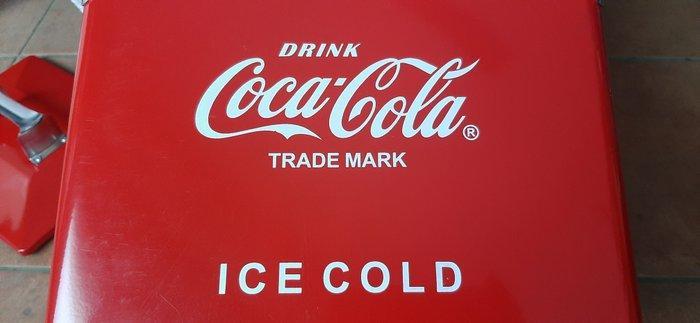 Koelkast - ijskast Coca Cola - Staal, Antiek en Kunst, Antiek | Wandborden en Tegels