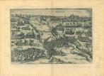 Historische prent van Mons, Antiek en Kunst