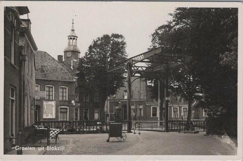 BLOKZIJL - Groeten uit Blokzijl, dorpsgezicht, Verzamelen, Ansichtkaarten | Nederland, Verzenden
