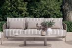 4 Seasons Outdoor Beverly 3-zits loungebank latte |, Tuin en Terras, Tuinsets en Loungesets, Ophalen of Verzenden, Nieuw