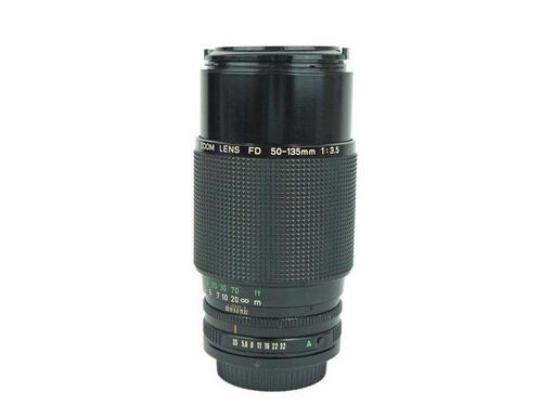 Canon FD 50-135mm f/3.5 Macro Zoomlens, Audio, Tv en Foto, Fotocamera's Analoog