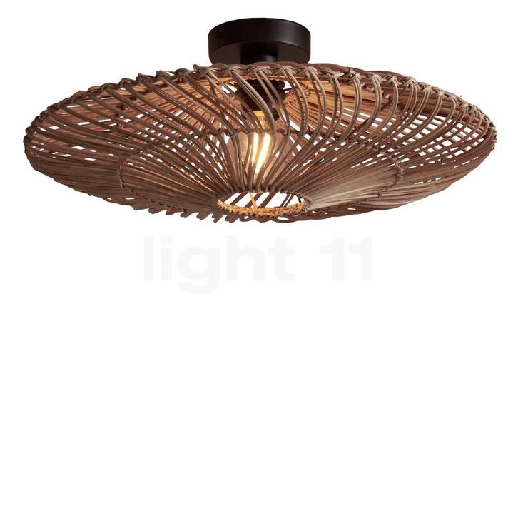 Good & Mojo Zanzibar Plafondlamp, natuur - 55 cm, Huis en Inrichting, Lampen | Plafondlampen, Nieuw, Verzenden