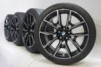 BMW 4 serie i4 G26 859M 19 inch velgen Goodyear Winterbanden, Auto-onderdelen, Banden en Velgen, 19 inch, Gebruikt, Velg(en), Winterbanden