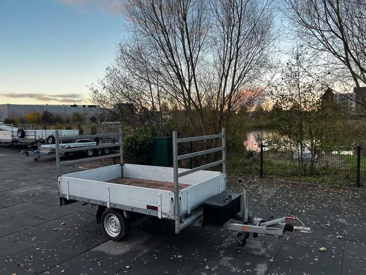 Anssems PSX 251 x 151 cm 1300 kg plateauwagen goede staat!, Auto diversen, Aanhangers en Bagagewagens, Gebruikt, Ophalen